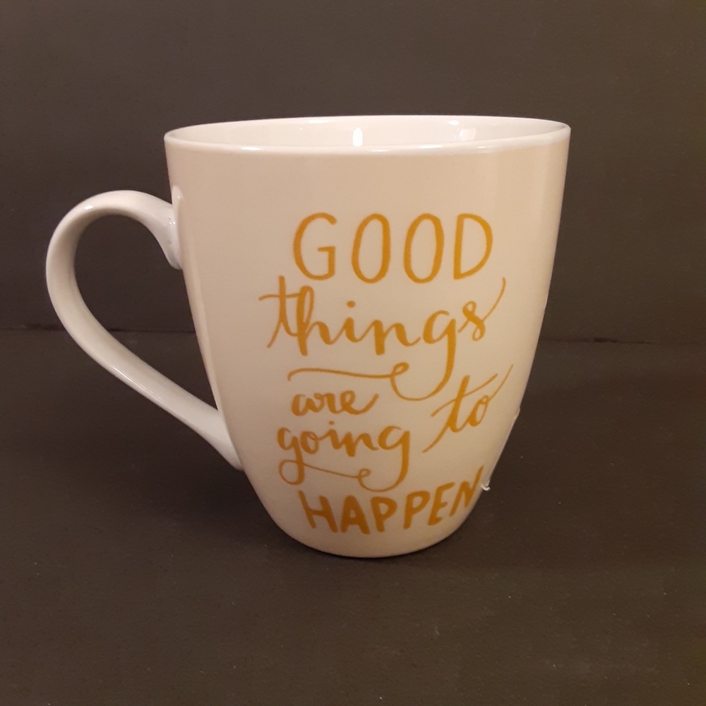 PFALTZGRAFF Everyday "Good things Are Going To Happen" Mug 18 oz. Set of 4 NWT - Picture 5 of 11